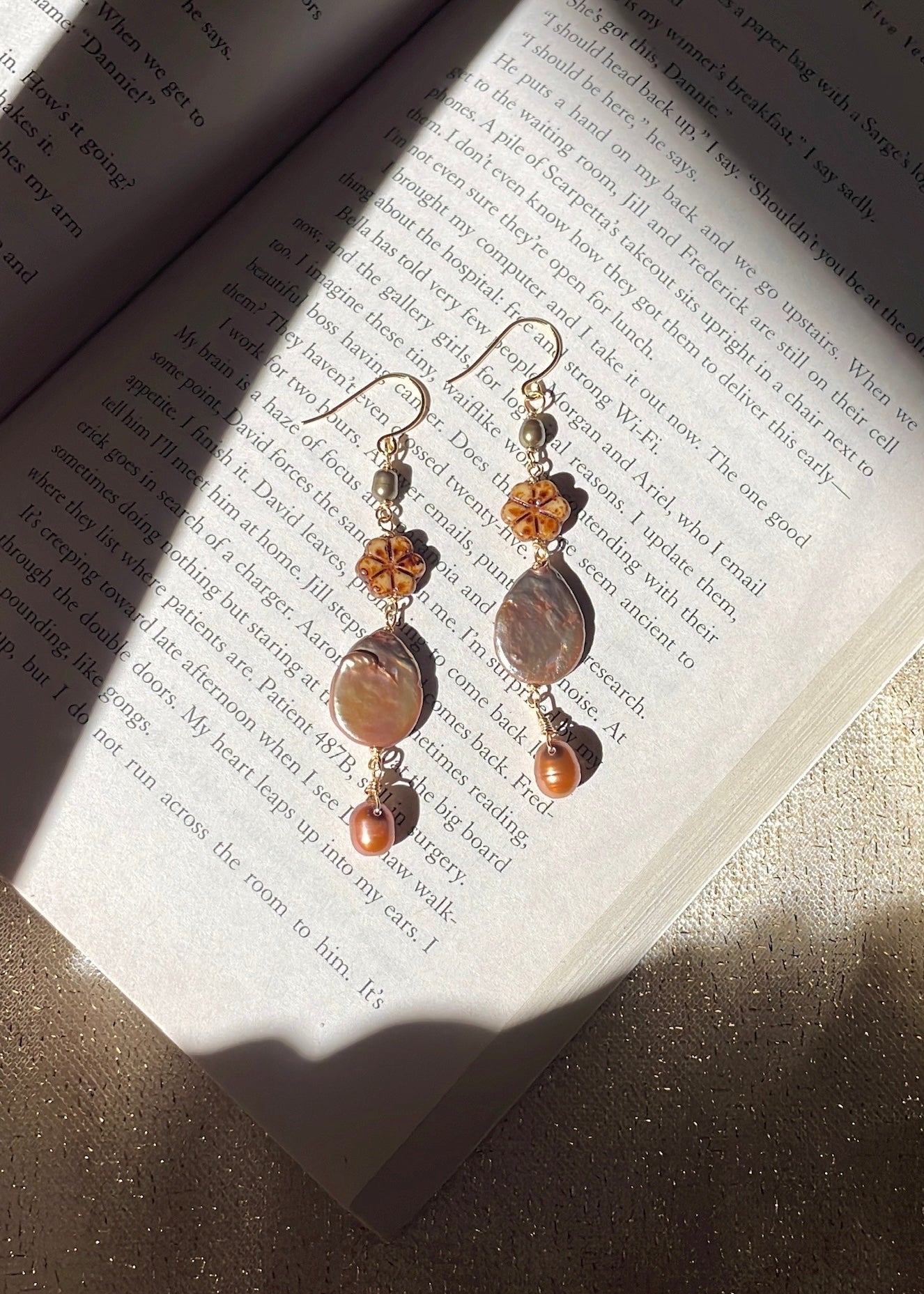 Floral Autumn Earrings