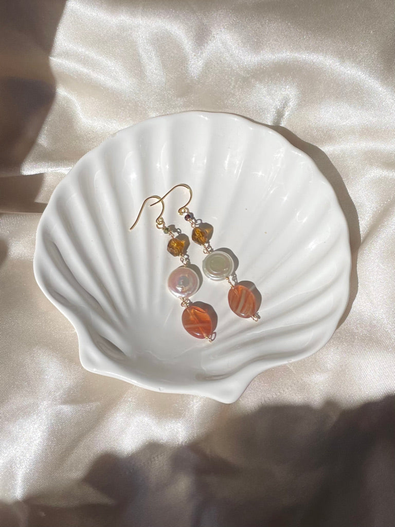 Autumn Pearl Earrings