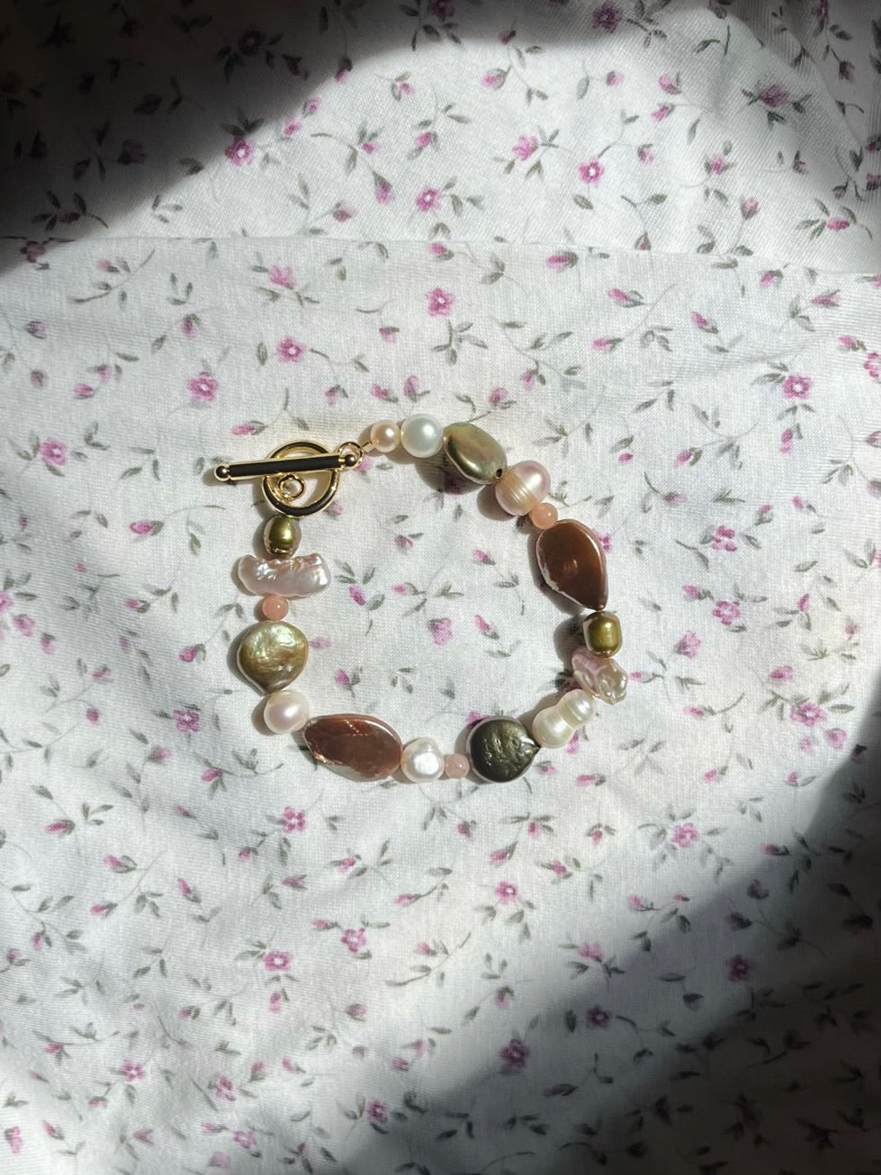 Autumn Pearl Bracelet