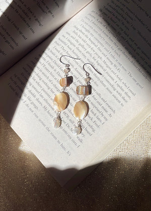 Pearly Fawn Earrings