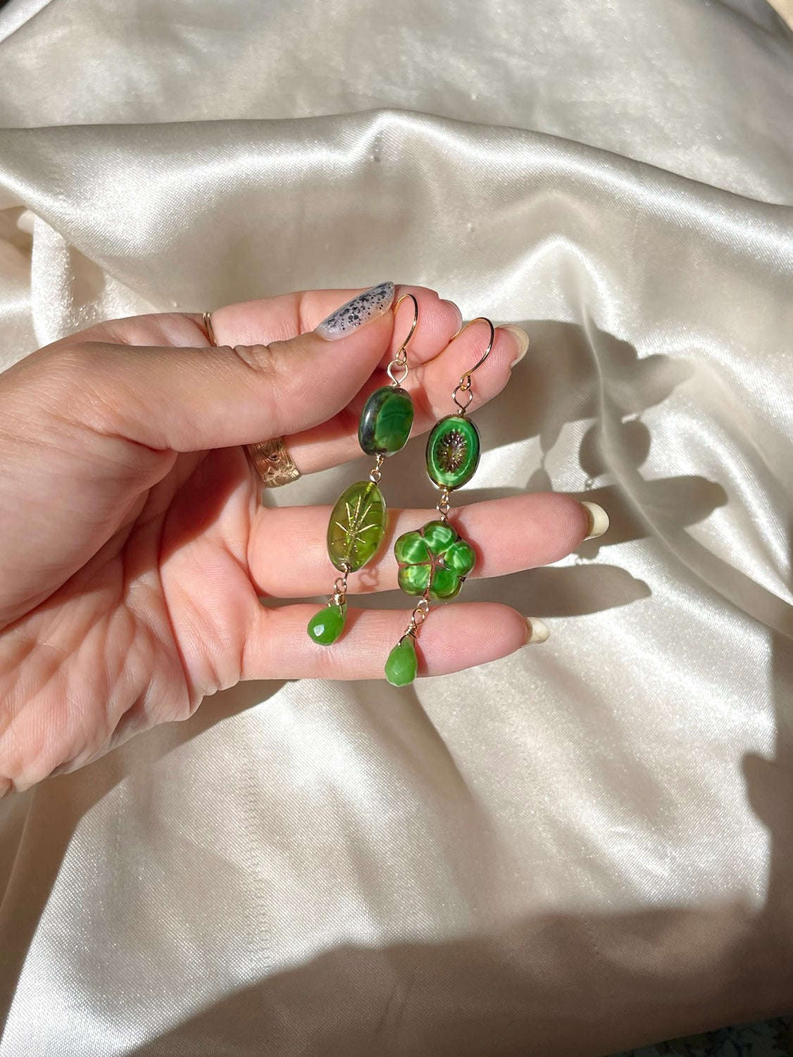 Green Forrest Earrings
