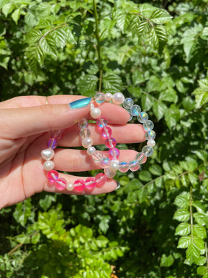 Iridescent Bubble Bracelet