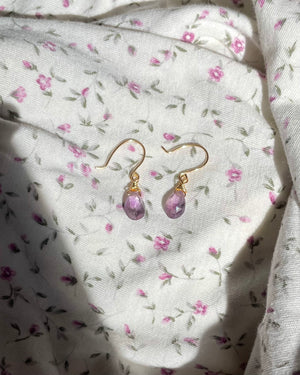 The Violet Earrings